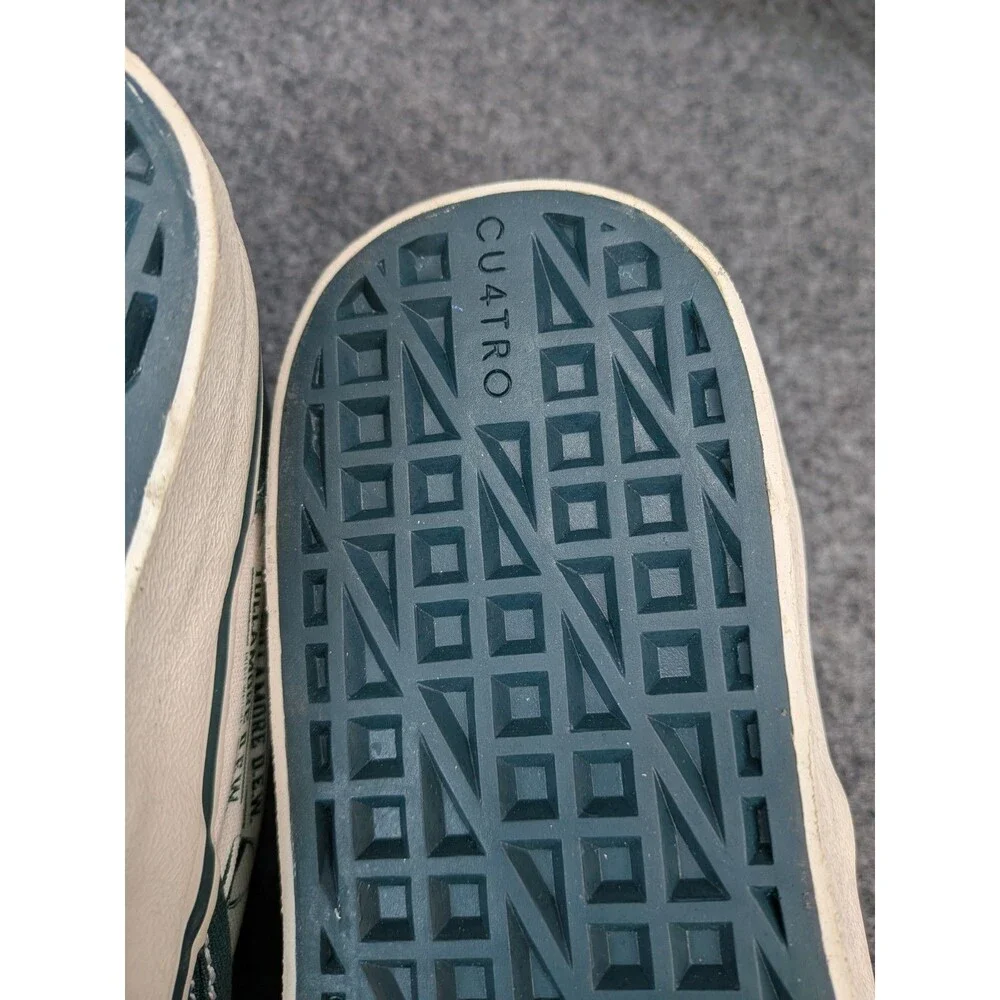 Tullamore Whiskey Slip On Skateboard Shoes Size 10 Green & White Excellent Cond. - Picture 11 of 16